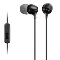 Sony Sony MDREX15APB.CE7 mikrofonos fekete fülhallgató