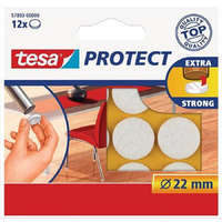 Tesa Filckorong, karcolásgátló, 22mm, TESA "Protect", fehér, 12db/cs