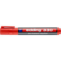 Edding Alkoholos marker, 1-5 mm, vágott, EDDING "330", piros