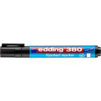 Edding Flipchart marker, 1,5-3 mm, kúpos, EDDING "380", fekete
