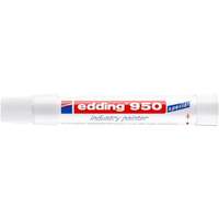 Edding Jelölő marker, 10 mm, kúpos, EDDING "950", fehér