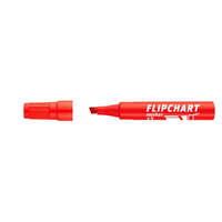 Ico Flipchart marker, 1-4 mm, vágott, ICO "Artip 12", piros