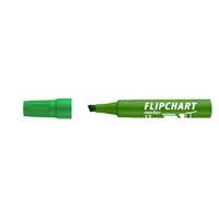 Ico Flipchart marker, 1-4 mm, vágott, ICO "Artip 12 ", zöld