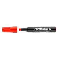 Ico Alkoholos marker, 1-4 mm, vágott, ICO "Permanent 12", piros