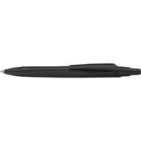 Schneider Golyóstoll, 0,5mm, nyomógombos, fekete színű tolltest, SCHNEIDER „Reco”, kék,