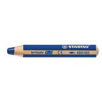 Stabilo Színes ceruza, kerek, vastag, STABILO "Woody 3 in 1", ultramarin