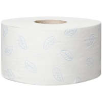 Tork Toalettpapír, T2 rendszer, 12tek/krt, 2rétegű, 18,8cm átmérő, Premium, TORK " Soft Mini Jumbo", fehér