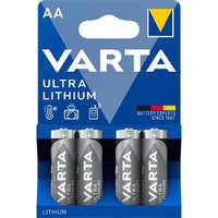 Varta Elem, AA ceruza, 4 db, lítium, VARTA "Ultra Lithium"