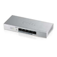 Zyxel ZyXEL GS1200-5HP v2 5port GbE LAN PoE (60W) web menedzselhető asztali switch