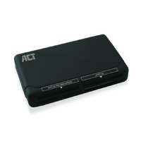 Act ACT AC6025 64-in-1 Card Reader Black