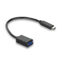 Act ACT AC7340 USB3.2 Gen2 OTG cable C male 0,2m Black