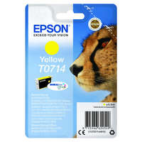 Epson Epson T0714 sárga tintapatron 5,5ml (eredeti)