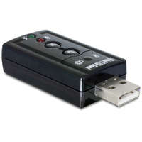 Delock DeLock External Sound Adapter Virtual 7.1 USB Hangkártya