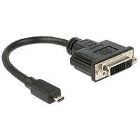 Delock DeLock HDMI Micro-D Stecker > DVI-I (Dual Link) Buchse 20cm Adapter