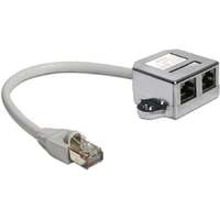 Delock DeLock RJ45 Port duplázó (1 x RJ45 dugó > 2 x RJ45 jack (2 x Ethernet)