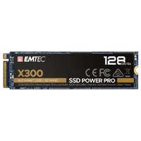 Emtec SSD (belső memória), 128GB, M2 NVMe, 1500/500 MB/s, EMTEC "X300"