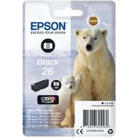 Epson Epson T2611 (26) Photo Black C13T26114010 tintapatron (eredeti)