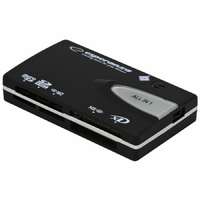 Esperanza Esperanza EA129 All-In-One USB Card Reader Black