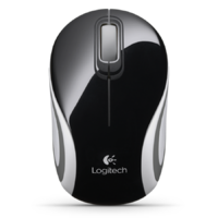 Logitech Logitech M187 Wireless Mini Mouse Black