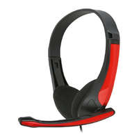 Platinet Platinet Omega FreeStyle Casco+ Headset Black/Red