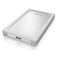 Raidsonic Raidsonic IcyBox IB-254U3 2,5" SATA USB3.0 HDD (9,5mm) White/Silver