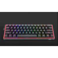 Redragon Redragon Fizz Pro black, wired&2.4G&BT Mechanical Keyboard, RGB, red switch Black HU