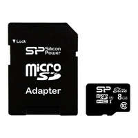 Silicon power Silicon Power 8GB microSDHC Elite Class 10 UHS-I + adapterrel