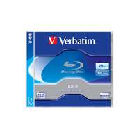 Verbatim BD-R BluRay lemez, 25GB, 6x, 1 db, normál tok, VERBATIM