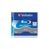 Verbatim BD-RE BluRay lemez, újraírható, 25GB, 1-2x, 1 db, normál tok, VERBATIM