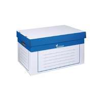 VICTORIA OFFICE Archiválókonténer, 320x460x270 mm, karton, VICTORIA OFFICE, kék-fehér