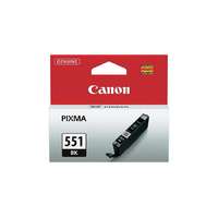 Canon CANON® CLI-551BK fekete EREDETI TINTAPATRON, ~300 oldal ( cli551 vékony fekete ) ( 6508B001 )