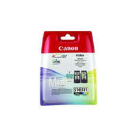 Canon CANON® PG-510/CL-511 ( fekete+színes ) EREDETI TINTAPATRON multipakk, ~220/245 oldal ( pg510cl511 ) ( 2970B010 )