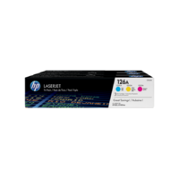 HP HP CF341A (126A) eredeti toner multipakk (CMY) ≈3x1000 oldal