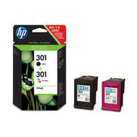 Hewlett-Packard HP Nr.301 (CR340EE/N9J72AE) eredeti (fekete-színes) tintapatron multipakk, ~355 oldal