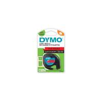 DYMO Feliratozógép szalag, 12 mm x 4 m, DYMO "Letratag", piros