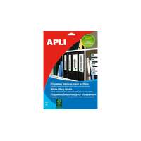 APLI Iratrendező etikett, univerzális, 190x61 mm, APLI, 100 etikett/csomag
