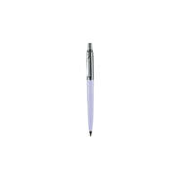 PAX Golyóstoll, 0,8 mm, nyomógombos, pasztell lila tolltest, PAX, kék