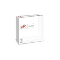 FATO Szalvéta, 1/4 hajtogatott, 33x33 cm, FATO "Smart Table", fehér