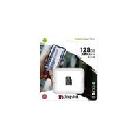 KINGSTON Memóriakártya, microSDXC, 128GB, CL10/UHS-I/U1/V10/A1, KINGSTON "Canvas Select Plus"