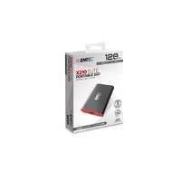 EMTEC SSD (külső memória), 128GB, USB 3.2, 500/500 MB/s, EMTEC "X210"