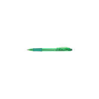 PENTEL Golyóstoll, 0,35 mm, nyomógombos, PENTEL "BK417", zöld
