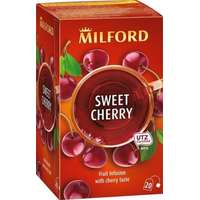 MILFORD Gyümölcstea, 20x2,5 g, MILFORD "Sweet cherry", cseresznye