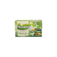 PICKWICK Fekete tea, 20x1,5 g, PICKWICK "Variációk Zöld", narancs, feketeribizli, alma, őszibarack