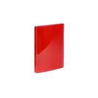 VIQUEL Gyűrűs könyv, 2 gyűrű, 20 mm, A4, PP, VIQUEL "Propyglass", piros