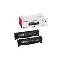  Canon CRG718 EREDETI TONER FEKETE 2 x 3.400 oldal kapacitás