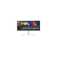 LG MON LG Ívelt IPS monitor 37.5" 38WP85CP, 3840x1600, 21:9, 300cd/m2, 5ms, 2xHDMI/DisplayPort/USB-C/2xUSB, hangszóró