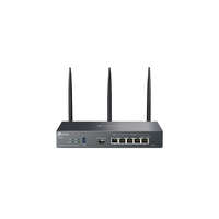 TP-LINK TP-LINK Vezetékes Omada AX3000 VPN Router 1xWAN(1000Mbps) + 4xLAN(1000Mbps) + 1xSFP + 1xUSB3.0, ER706W