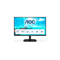 AOC AOC VA monitor 27" 27B2QAM, 1920x1080, 16:9, 250cd/m2, 4ms, HDMI/DisplayPort/VGA, hangszóró
