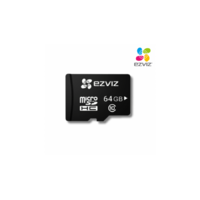 EZVIZ EZVIZ 64GB MicroSD kártya az EZVIZ biztonsági kamerákhoz, C10 class,Max read speed 90MB/s; Max write speed 50MB/s