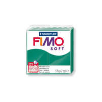 FIMO Gyurma, 56 g, égethető, FIMO "Soft", smaragdzöld